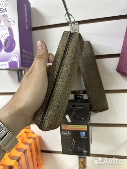 Пенал коричневый