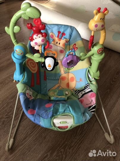 Детское кресло шезлонг Fisher-Price