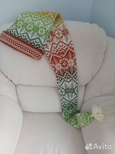 Вязаная шапка-колпак(Финляндия)