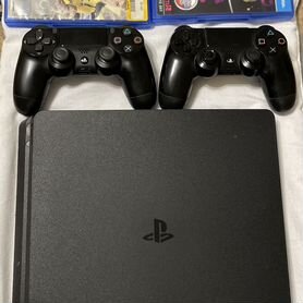 Sony playstation 4 slim 500gb с играми