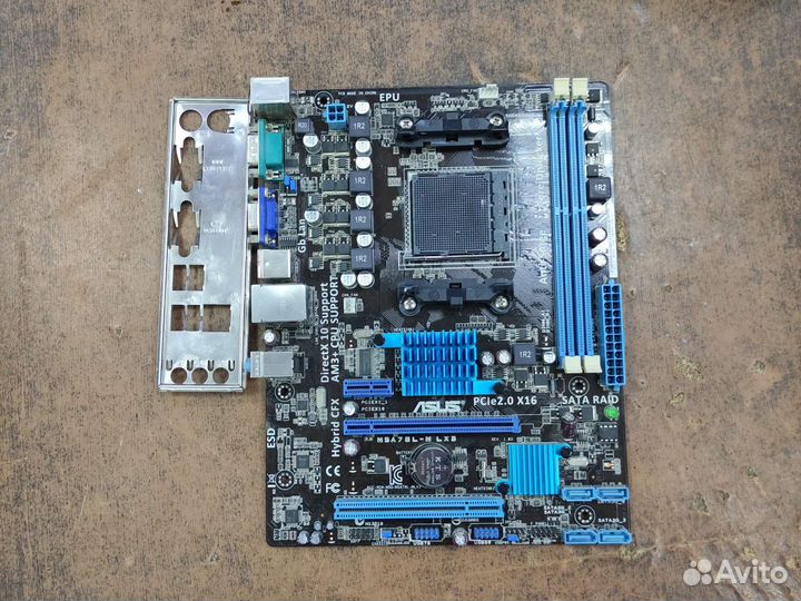 Материнская плата am3 plus Asus m5a78l-m lx3