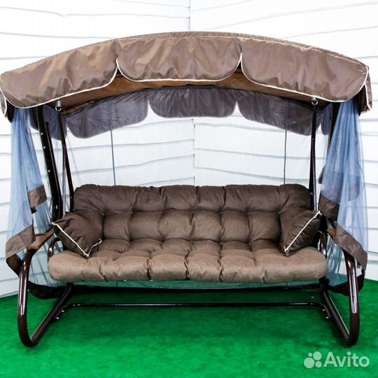 Пошив Тентов, подушек, чехлов для садовых качелей