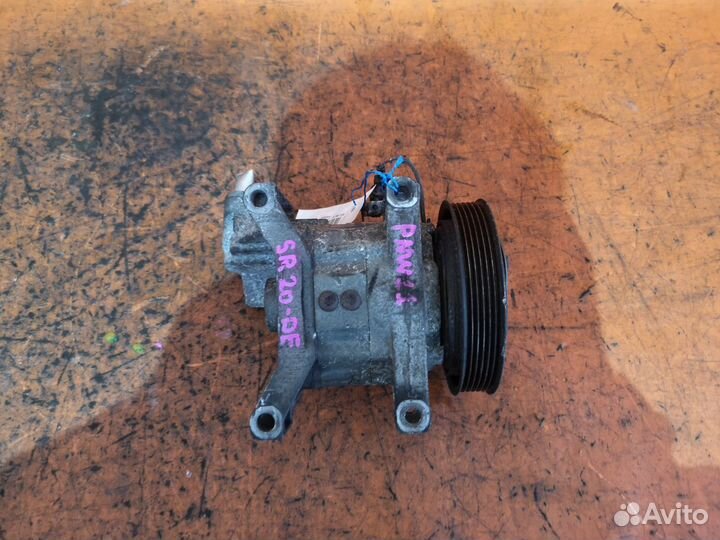 Компрессор кондиционера Nissan Avenir PNW11 sr20de