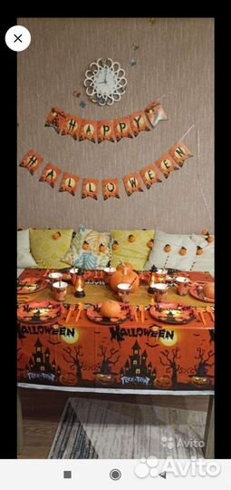 Посуда и декор для Хэллоуина