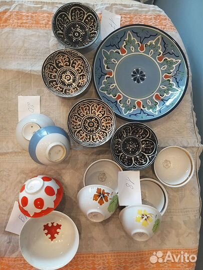 Посуда, пиалы, бюветницы СССР винтаж