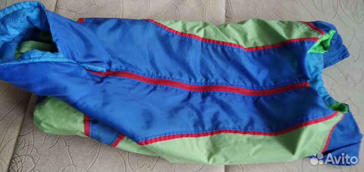 Дождевик утепленный для собаки девочки