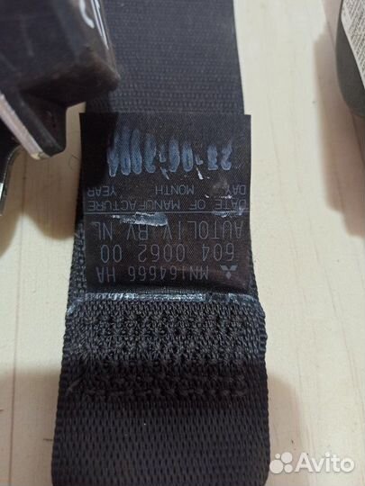 Ремень безопасности передний Mitsubishi Colt Z34A