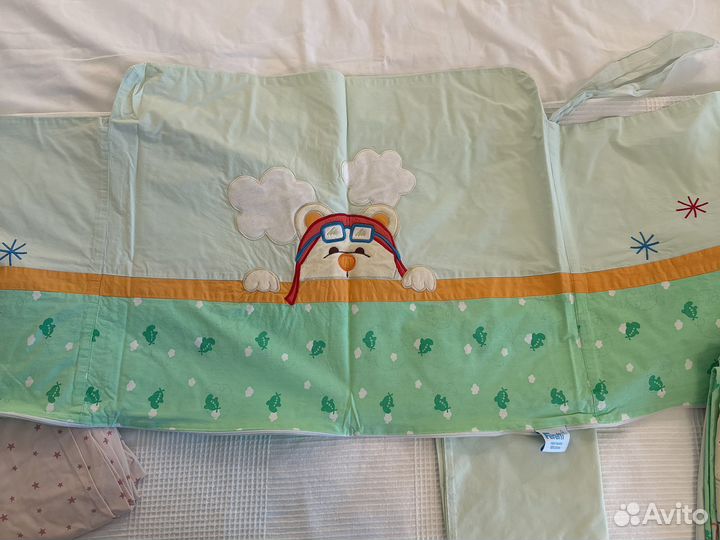 Детское постельное белье Feretti +комплект IKEA