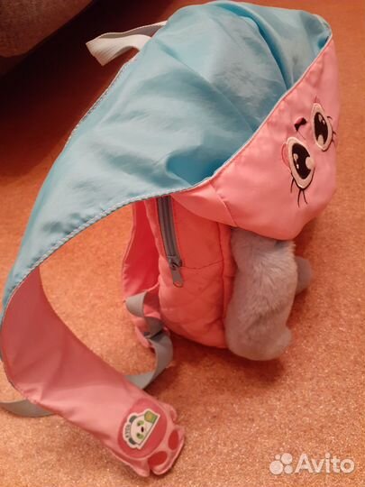 Детский рюкзачок с живыми ушками