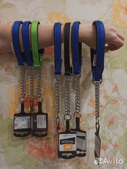 Ошейники и поводки для собак. Остатки. Новое