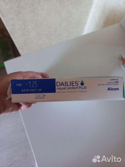 Линзы контактные однодневные