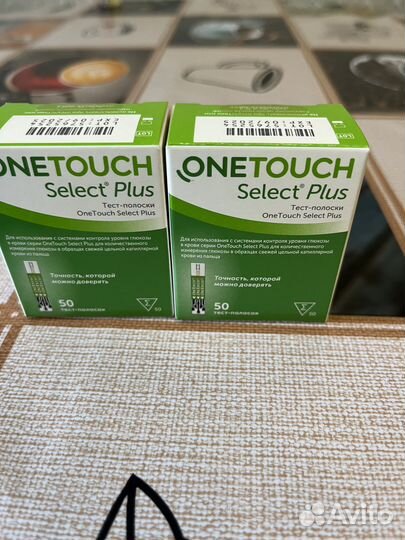 Тест полоски one touch select plus 50шт