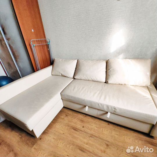 Угловой диван бу, кожзам