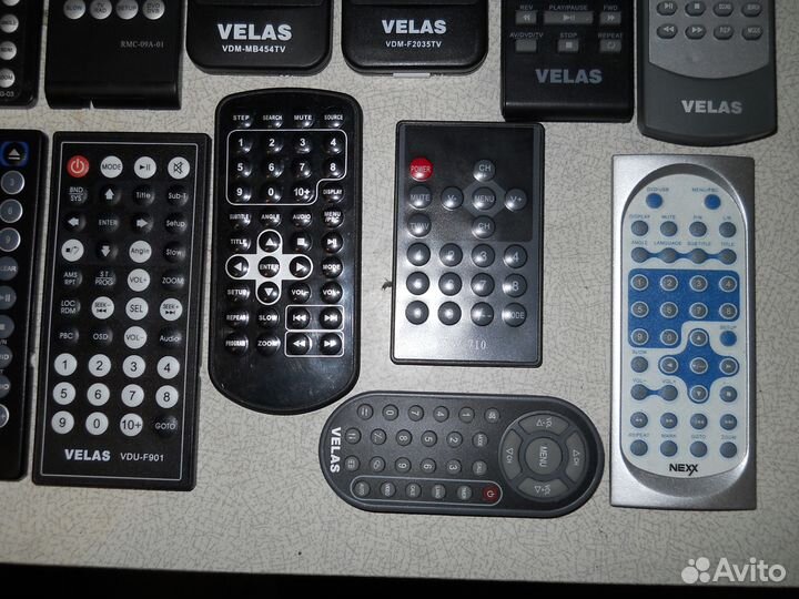 Пульты Velas и Prology Car Audio