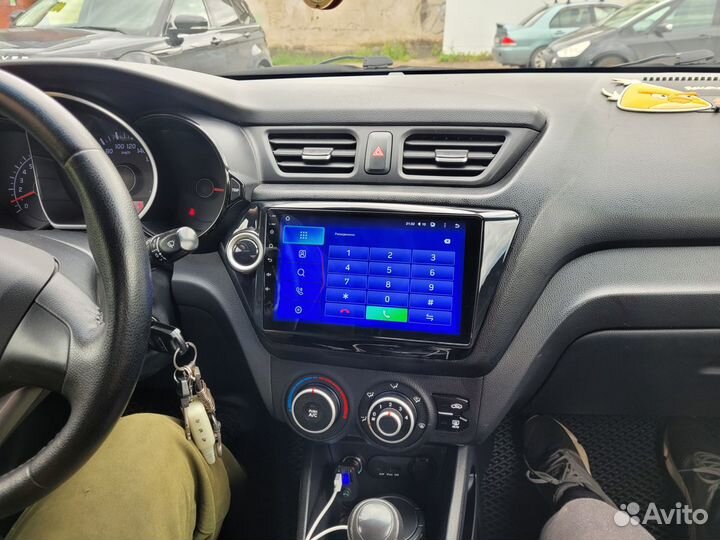 Android магнитола Kia Rio 2011 - 2017, есть Teyes