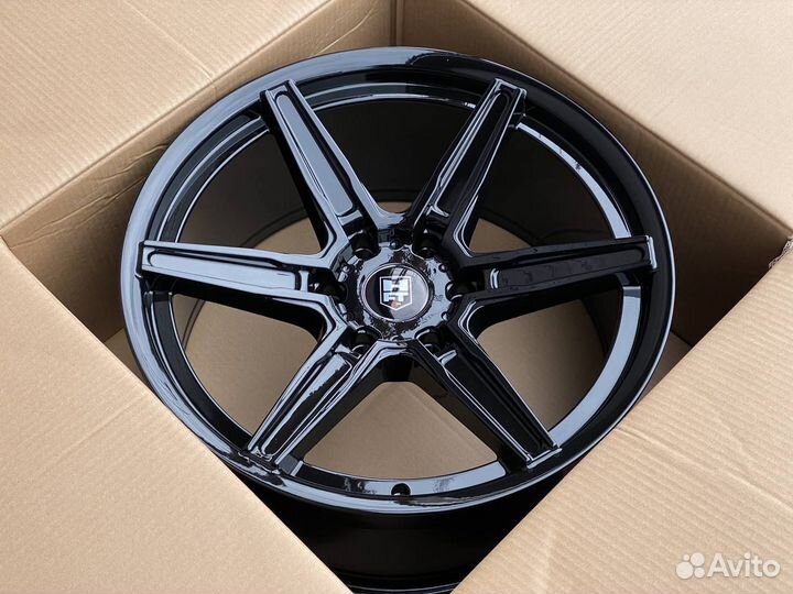 Диски R20 6x139,7 HFT601 черные