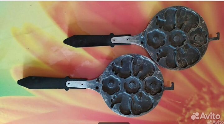 Форма для выпечки вафель СССР