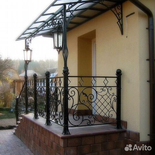 Кованное крыльцо