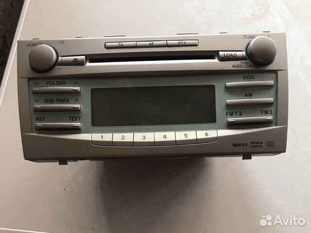Заводской Магнитофон toyota camry