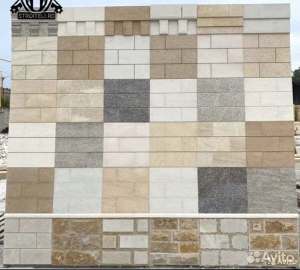 Облицовка дагестанским камнем (Природным)