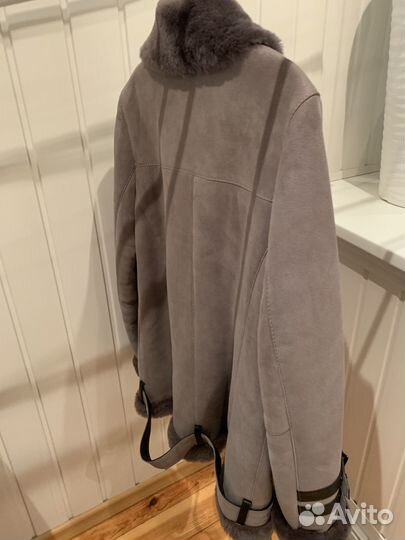 Дубленка женская зимняя 44 46