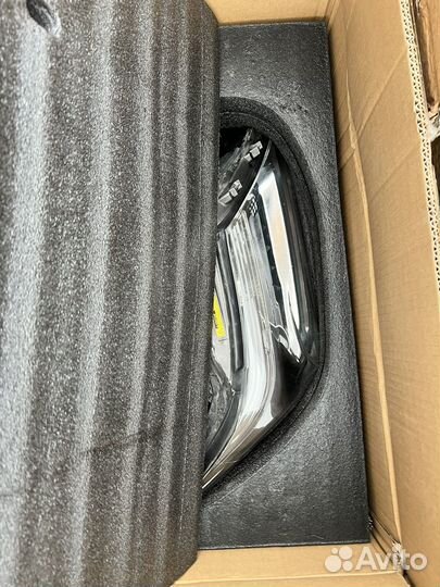 Фары lexus lx570 юбилейные черные оригенал