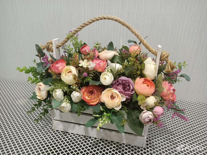 Букет из искусственных цветов