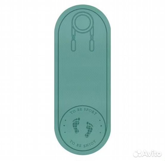 Коврик для йоги, фитнеса и прыжков