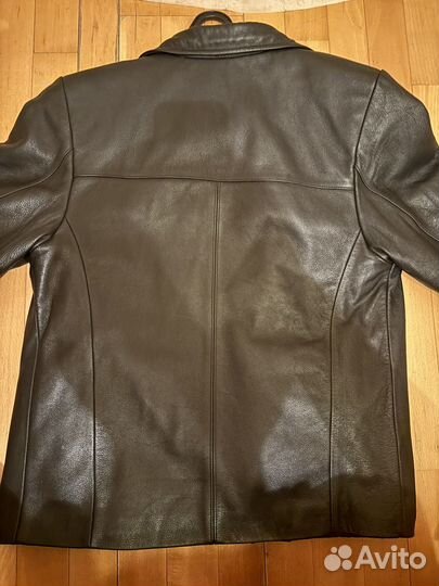Кожаная куртка мужская 50