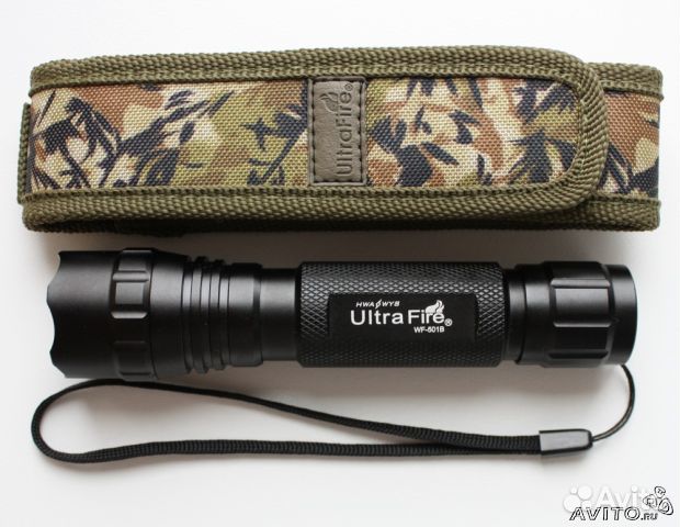 Мощный светодиодный LED фонарь Cree XM-L T6