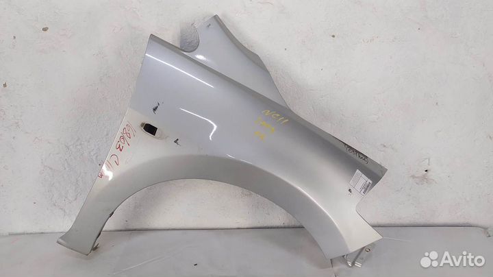 Крыло nissan Tiida C11 04-14 R серебро (051866)