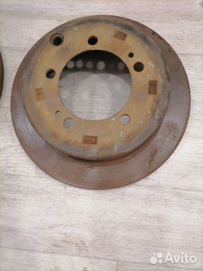 Диски тормозные задние Mitsubishi Lancer 9 CS5W