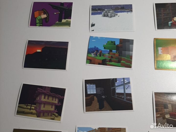 Наклейки Minecraft Майнкрафт