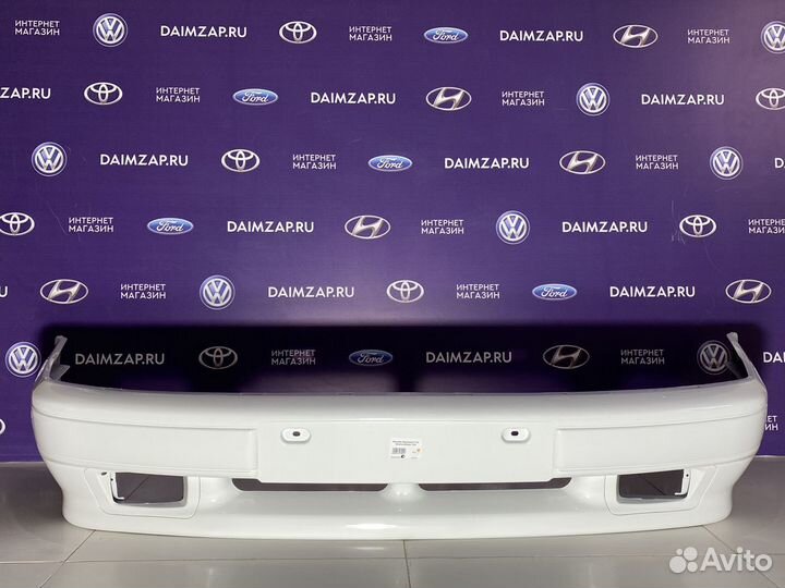 Бампер Передний ваз 2115 белый
