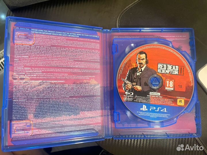 Red dead redemption 2 ps4 диск