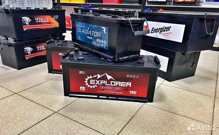 Аккумуляторы 190ач розница