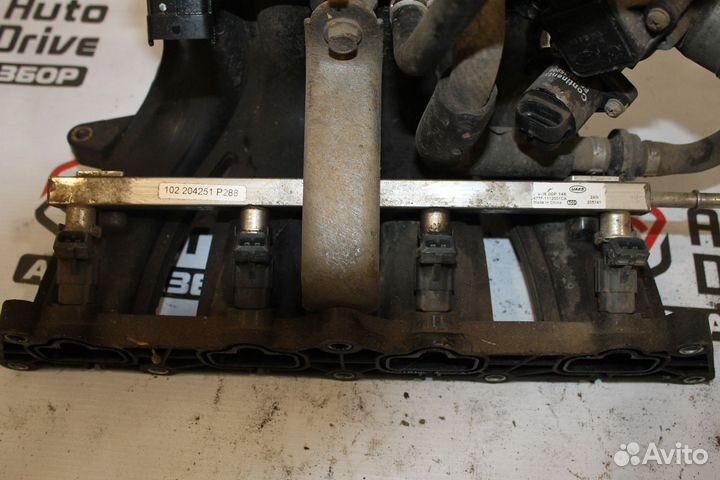 Chery Bonus A13 рампа с форсунками