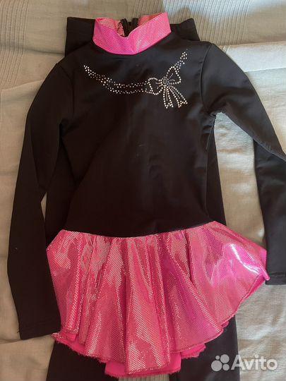 Костюм для фигурного катания для девочки 36