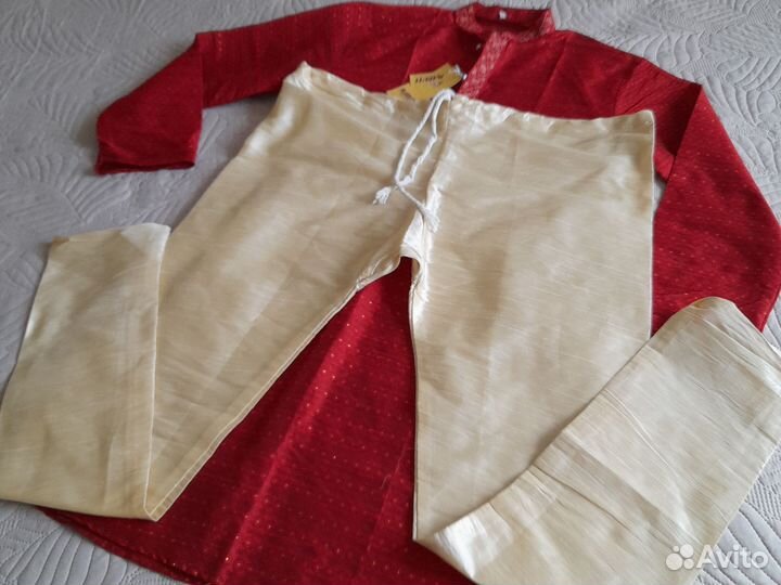 Индийский костюм мужской новый