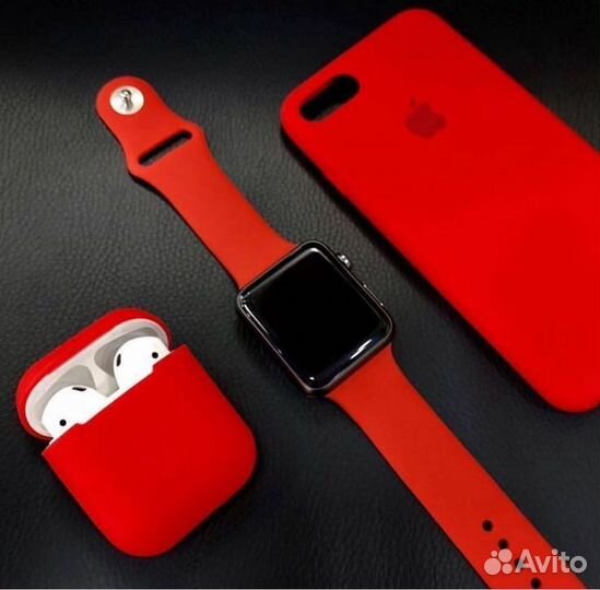 AirPods + Часы Apple Watch 7 Набор 2 в 1