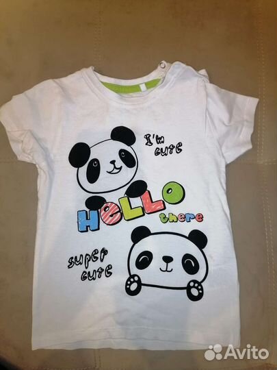 Рубашка и футболка на мальчика