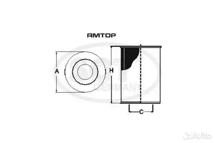 SCT germany SH4791P Фильтр масляный SCT Germany SH