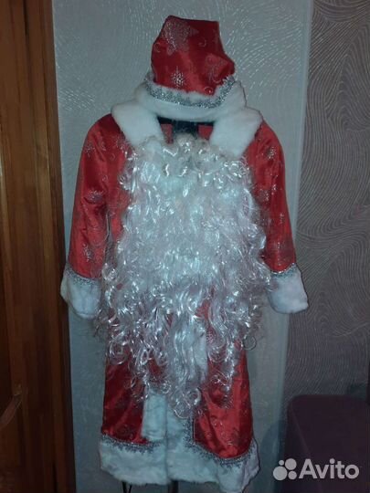 Костюм деда мороза детский