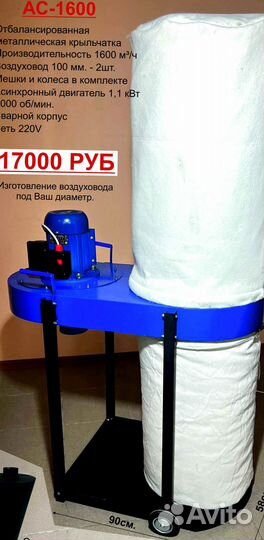 Стружкоотсос (аспирация, вытяжка, циклоны)