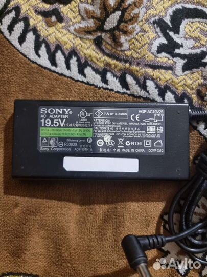 Блок питания для ноутбука Sony