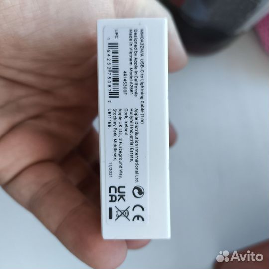 Кабель apple lightning usb c оригинал