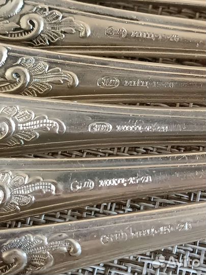 Столовые приборы, мельхиор, зиш Роял СССР