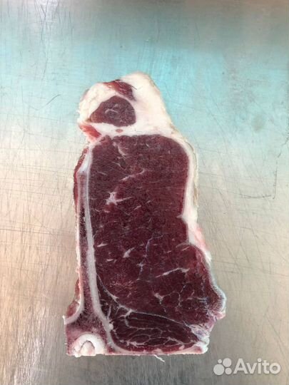 Мясо. Рибай влажного вызревания. Стейк