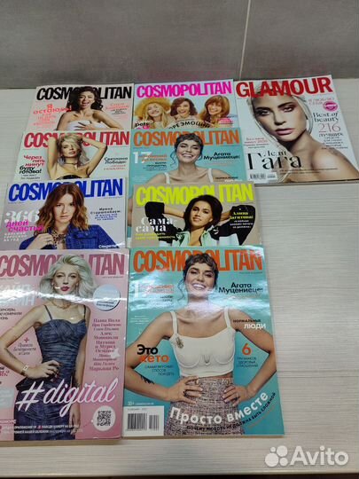 Журналы cosmopolitan мини 22 шт