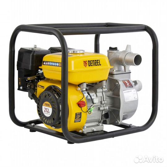 Мотопомпа бензиновая для чистой воды Denzel PX-50